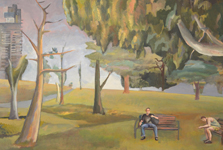 Artist Terry Matassoni - Paintings - In the park (2015-2016)