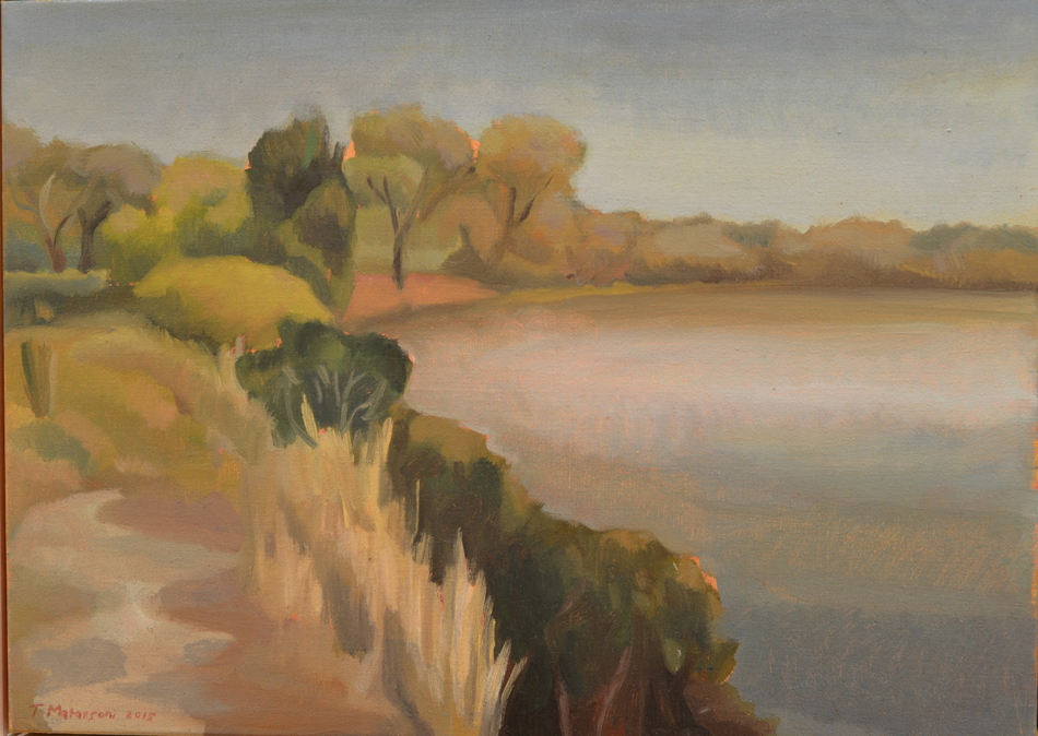 Artist Terry Matassoni - Paintings - Crib Point, Mornington