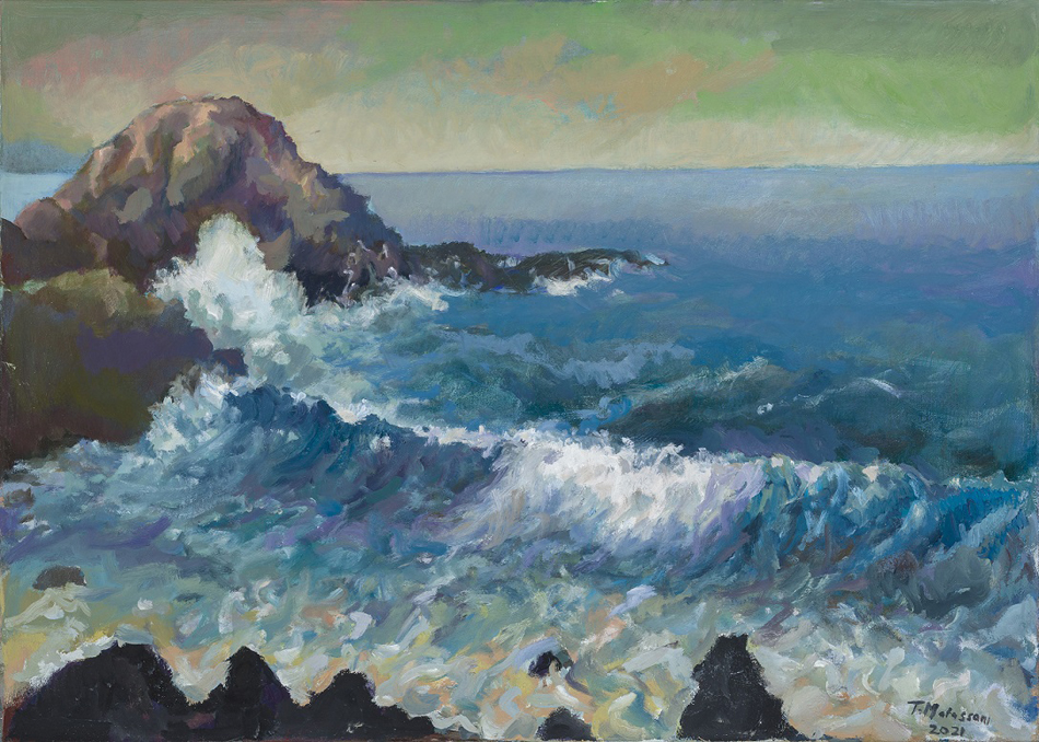 Artist Terry Matassoni - Paintings - Flinders Seascape 2