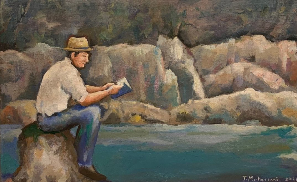 Artist Terry Matassoni - Paintings - Quiet time