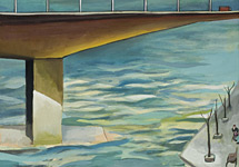 Artist Terry Matassoni - Works on paper - Bolte bridge (2010) – fourth panel