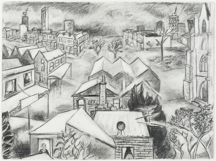 Terry Matassoni - Works on paper - My neighbourhood II